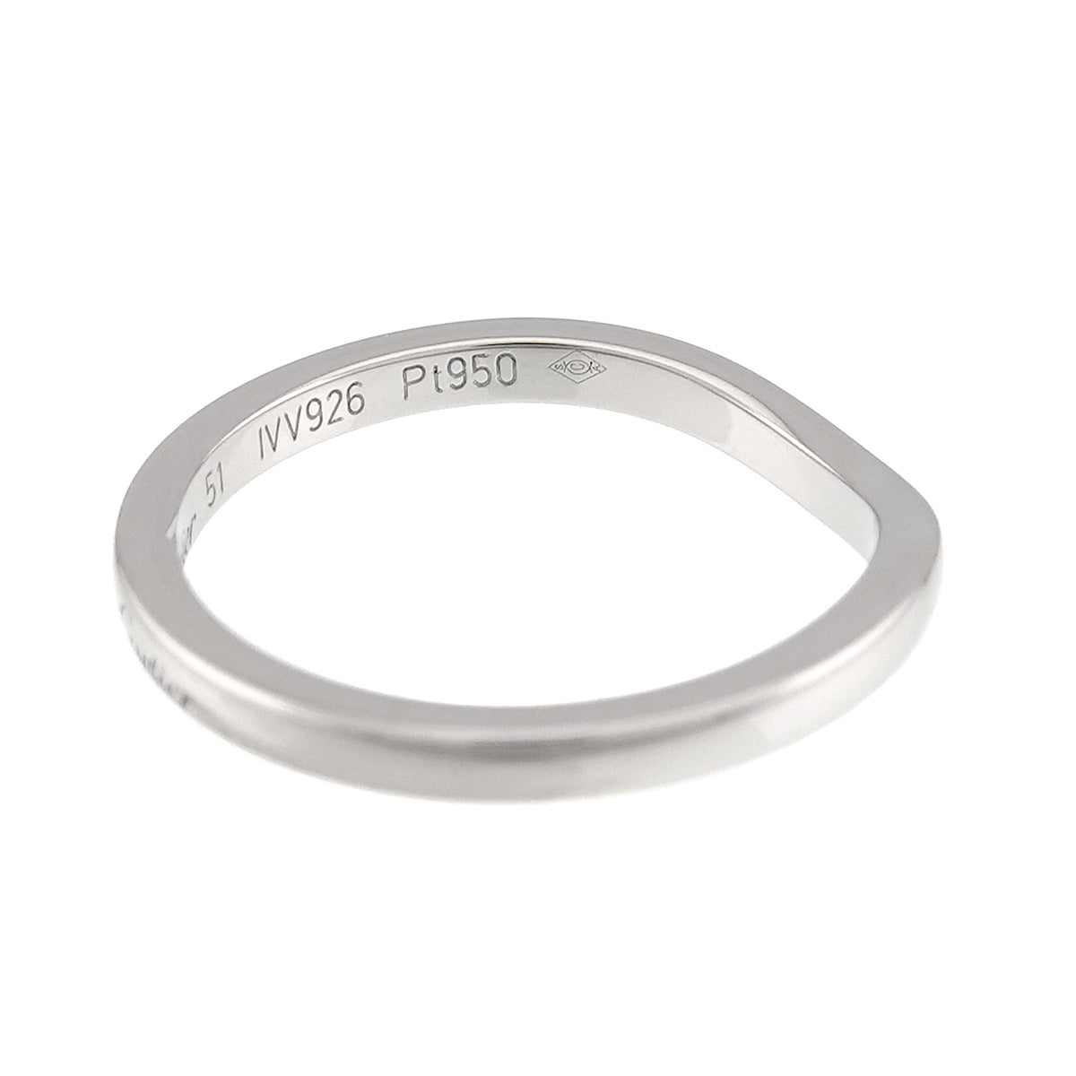 Ballerine Ring Pt Platinum size51 5.5-5.75(US)