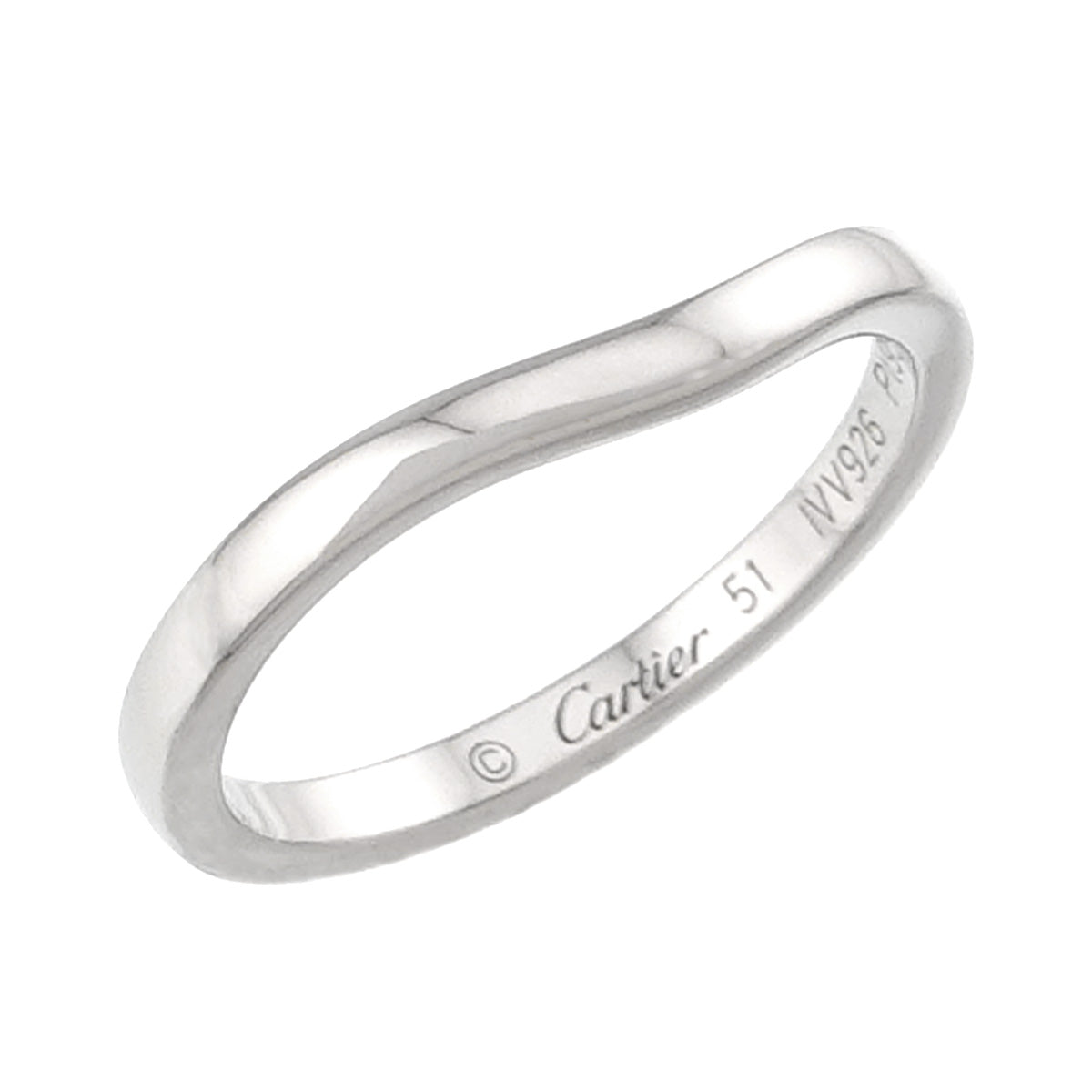 Ballerine Ring Pt Platinum size51 5.5-5.75(US)