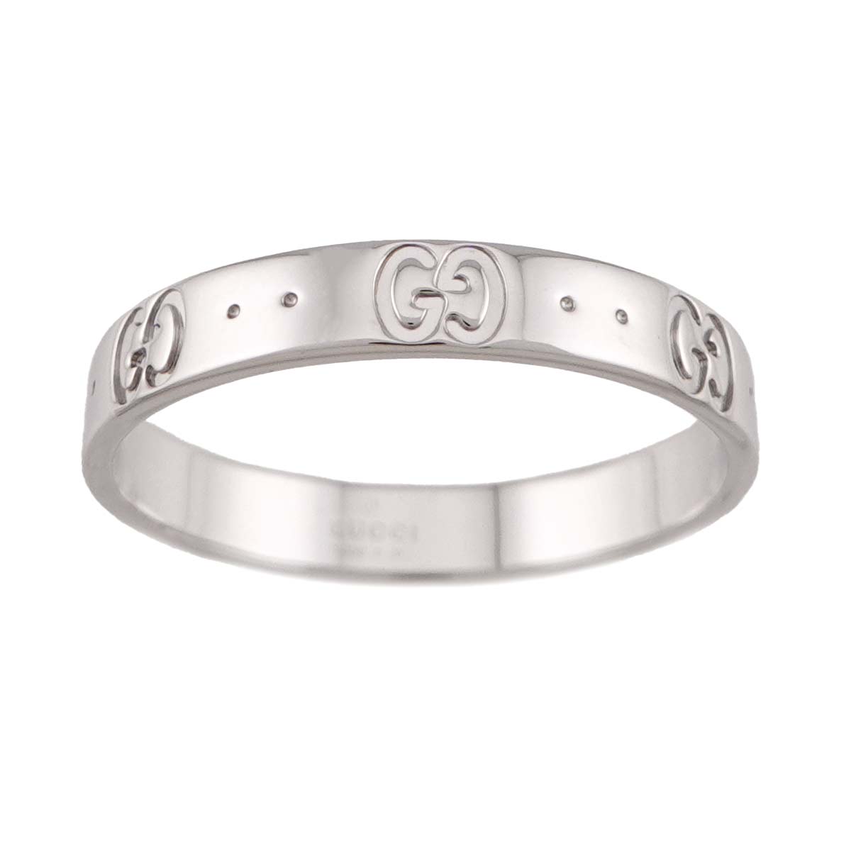 Icon Ring 18K WG White Gold 750 Size25 10.75-11(US)