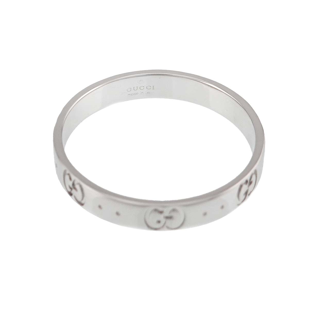 Icon Ring 18K WG White Gold 750 Size25 10.75-11(US)
