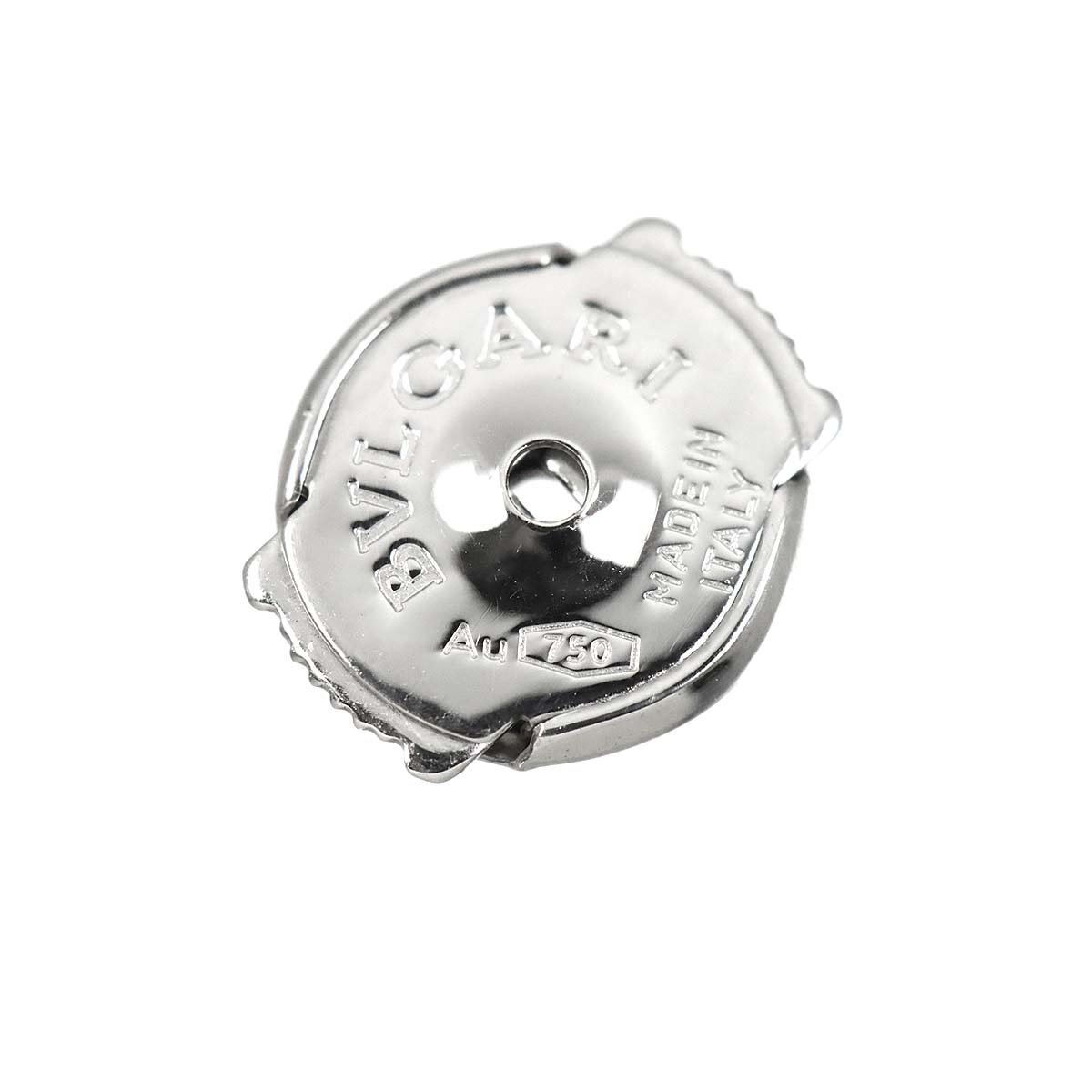 Incontro d'Amore Diamond Earrings Pierced 18K White Gold 750