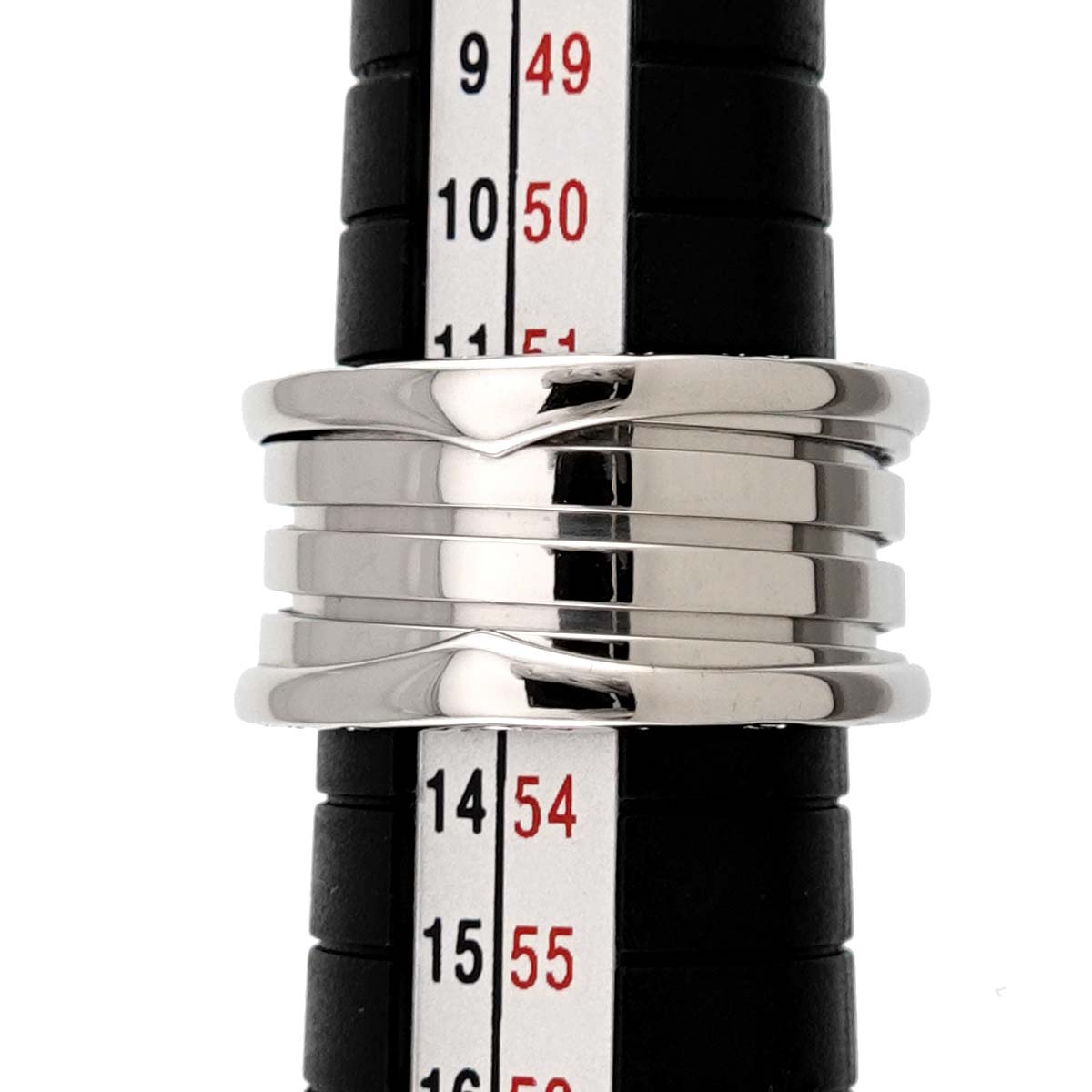 B-ZERO1 4 BAND Ring 18K White Gold 750 Size54 6.25-6.5(US)