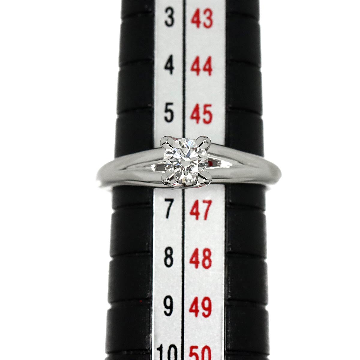 Liens Diamond 0.26ct F/VVS2/EX Ring Pt size3.75-4(US)