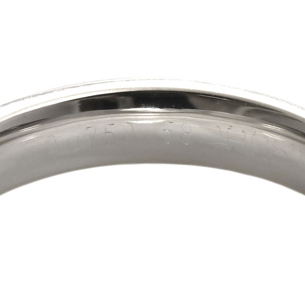 Alliance Kelly Ring 18K White Gold 750 Size58 8-8.25(US)