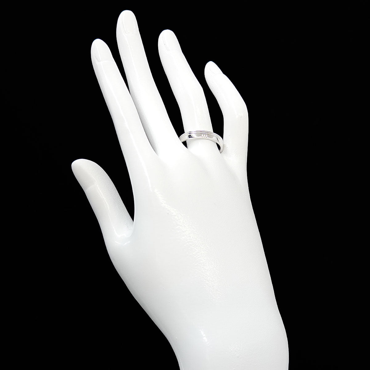 Alliance Kelly Ring 18K White Gold 750 Size58 8-8.25(US)