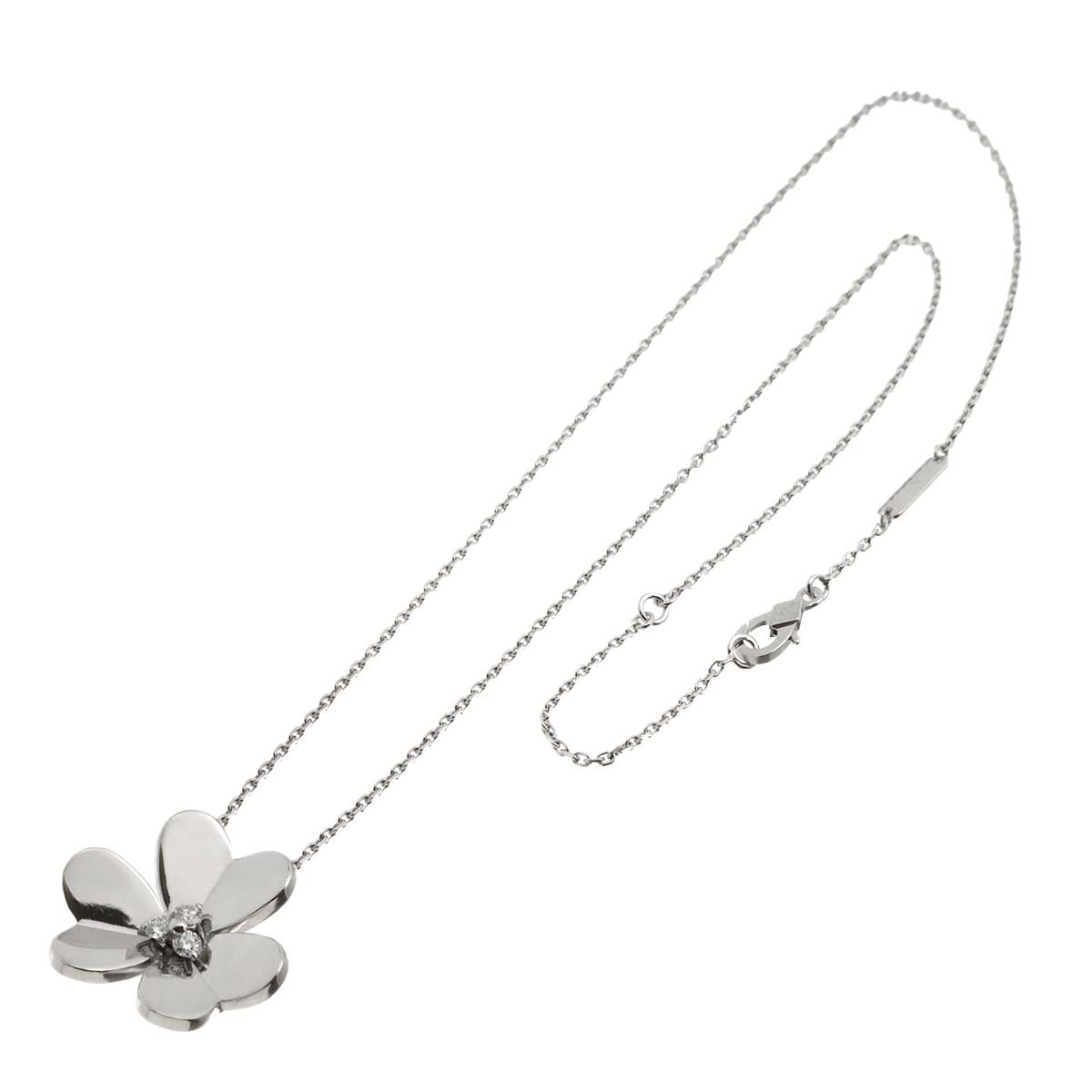 Frivole Large Diamond Necklace 18K WG 750