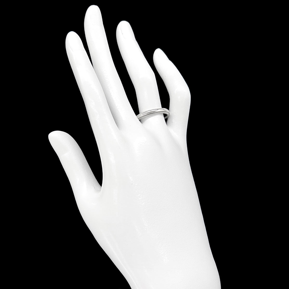 Milgrain Ring Pt Platinum Size8-8.25(US)