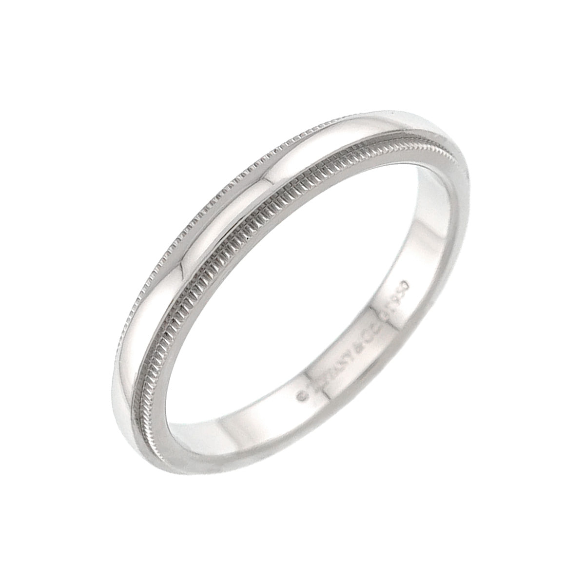 Milgrain Ring Pt Platinum Size8-8.25(US)