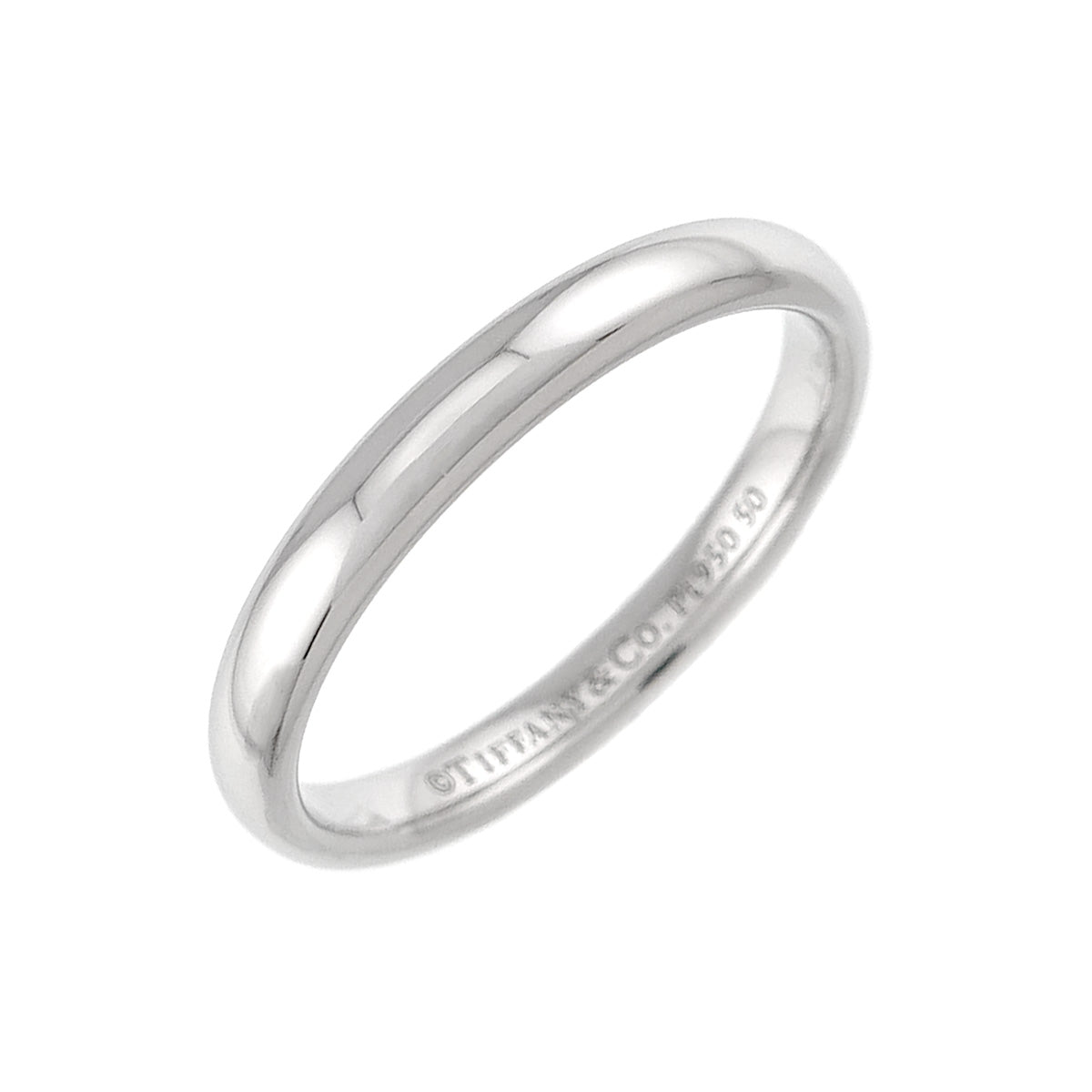 Forever Band Ring Platinum Size5.25(US)