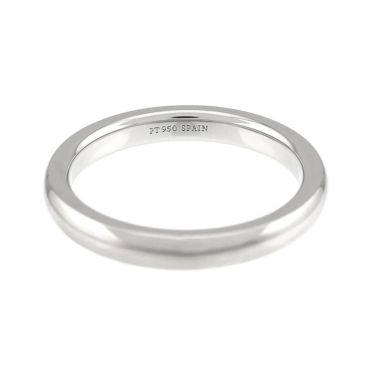 Stacking Band Ring Pt Size5.75-6(US)