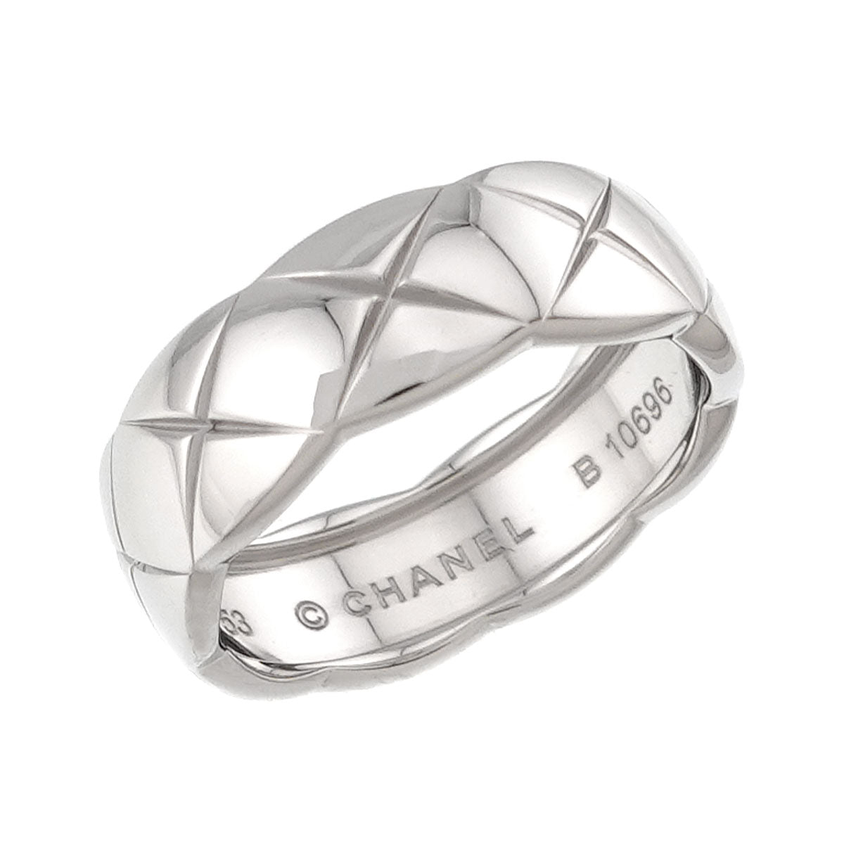 Coco Crush MM Ring 18K WG 750 size53 6-6.25(US)
