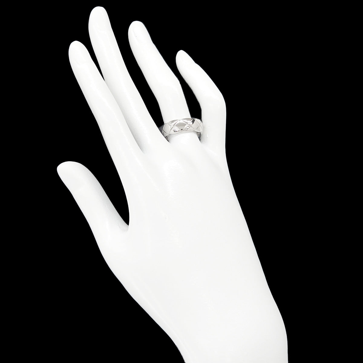 Coco Crush MM Ring 18K WG 750 size53 6-6.25(US)