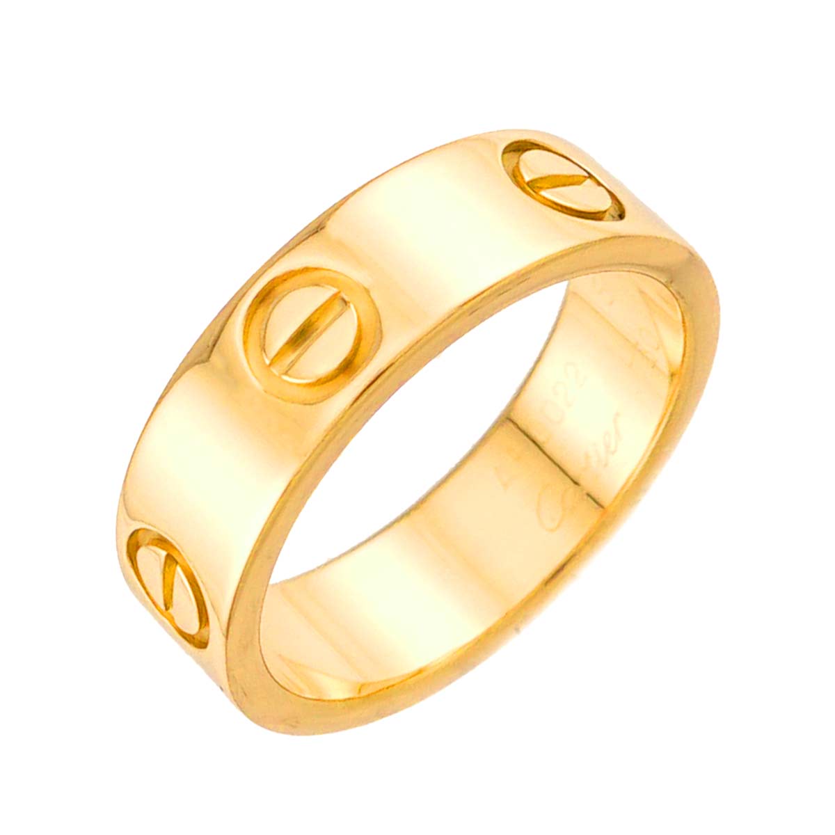 Love Ring 18K Yellow Gold 750 size51 5.25(US)