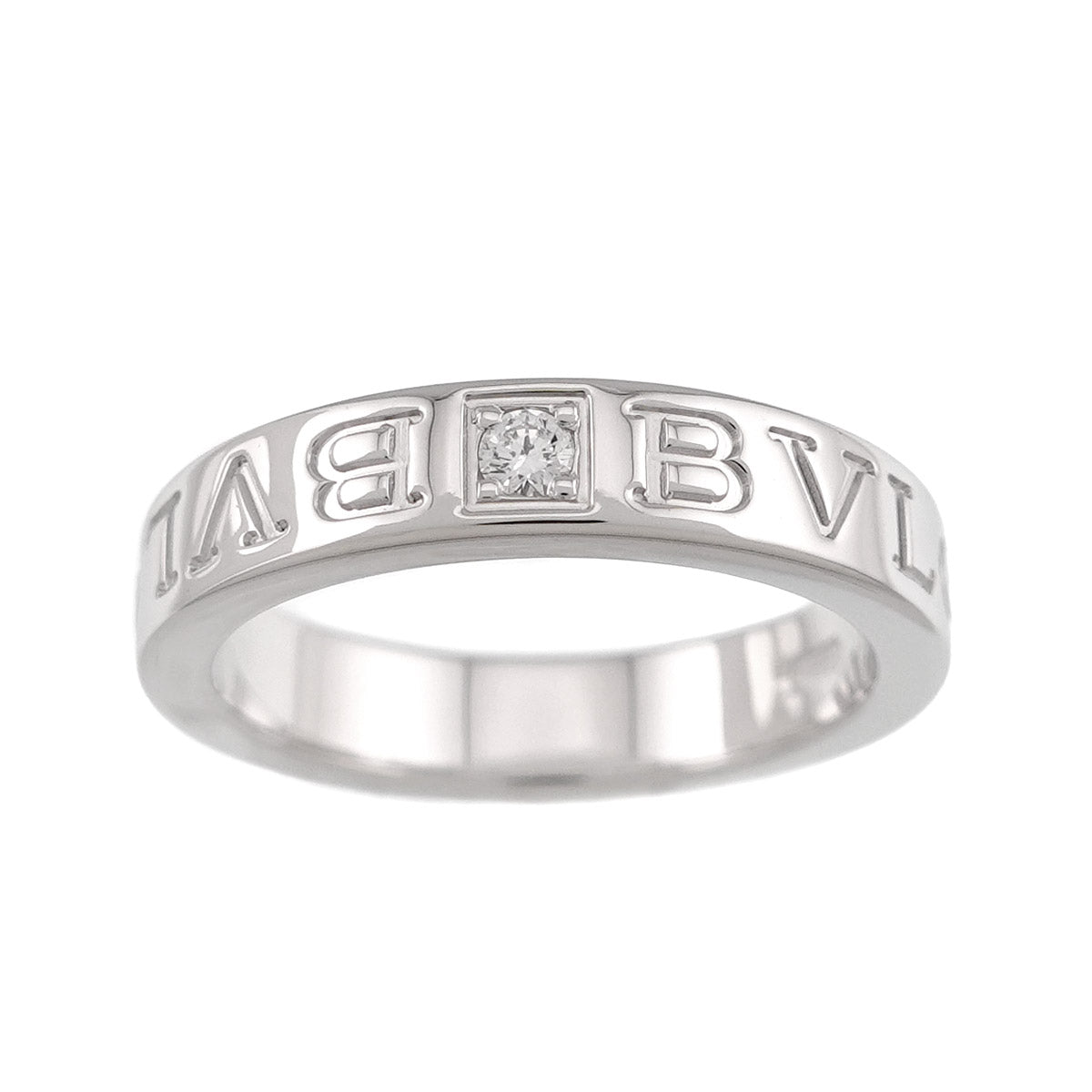 B-ZERO1 Diamond Ring 18K WG 750 size5.25(US)