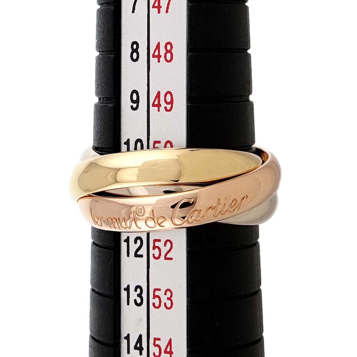 Trinity MM Ring 18K YG WG PG 750 Size51 5.5-5.75(US)