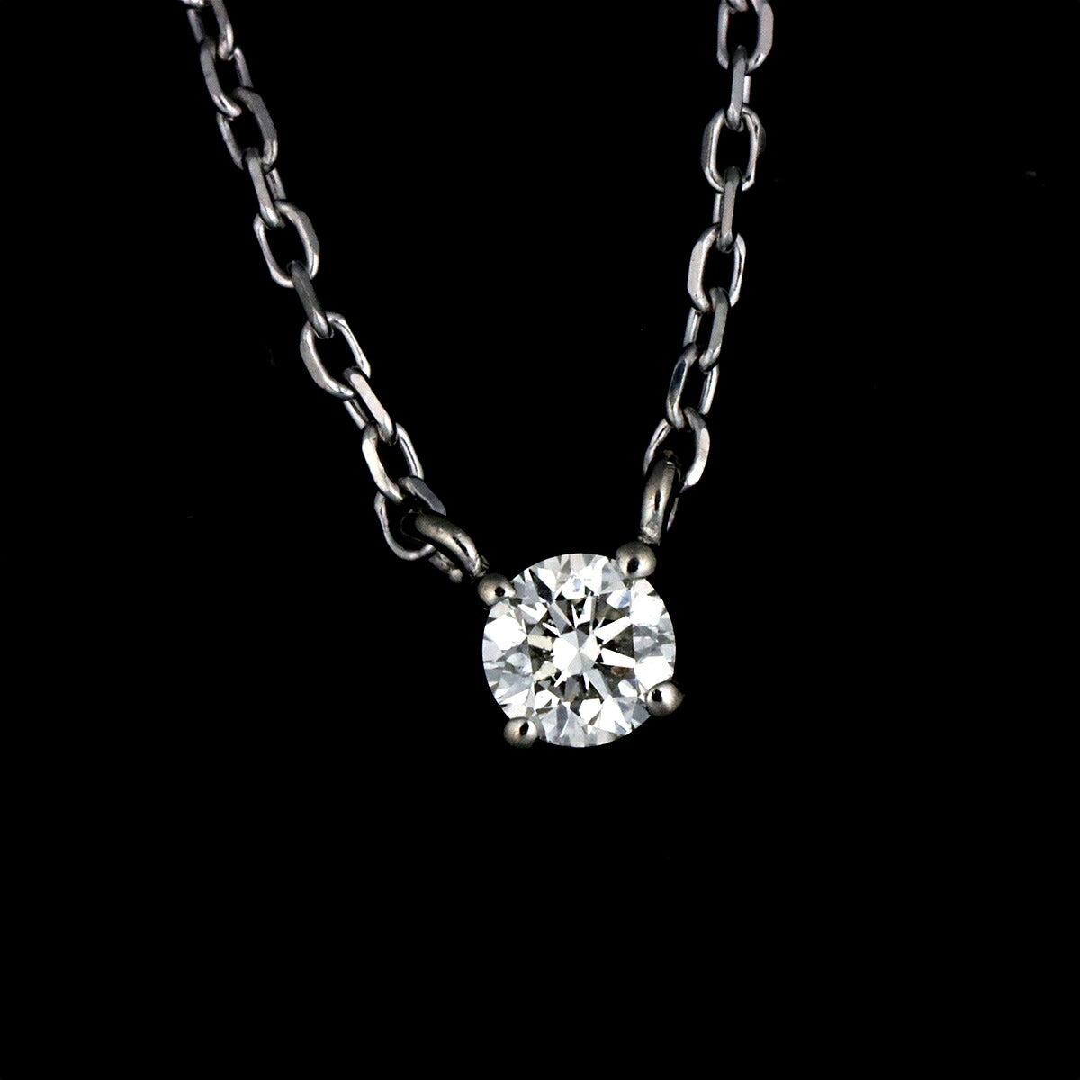 Diamond 0.06ct Necklace Platinum