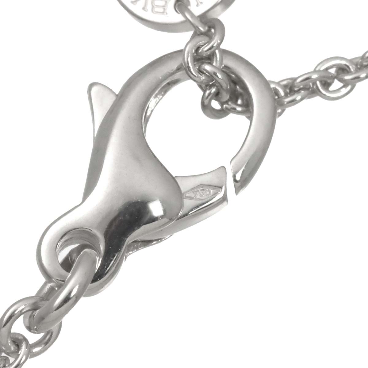 Parentesi Diamond Necklace 18K White Gold 750