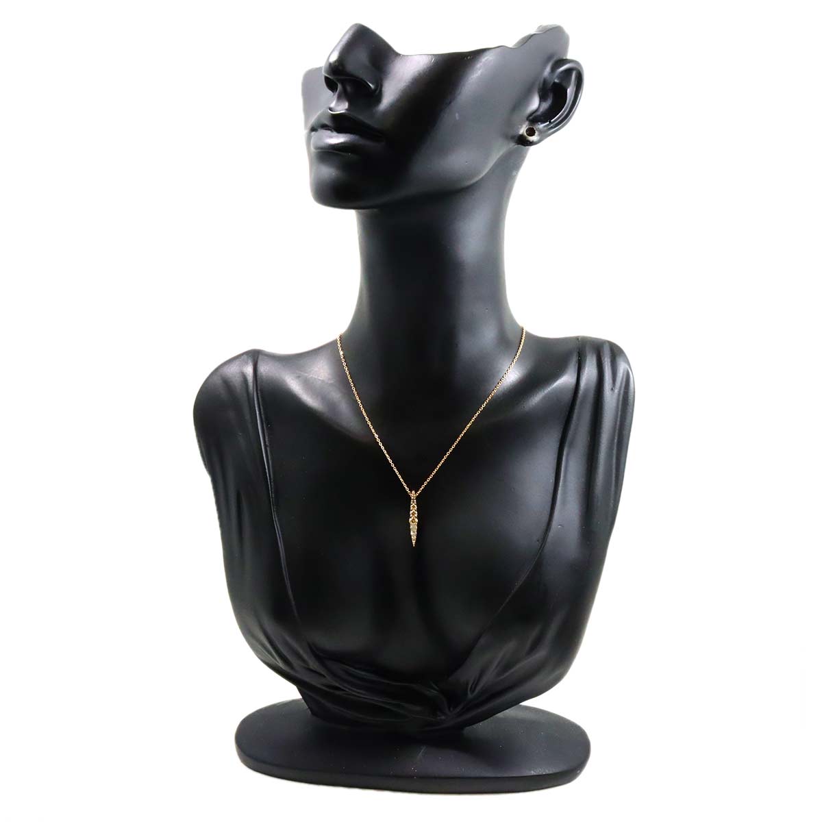 Diamond 0.50ct Necklace 18K Brown Gold 750