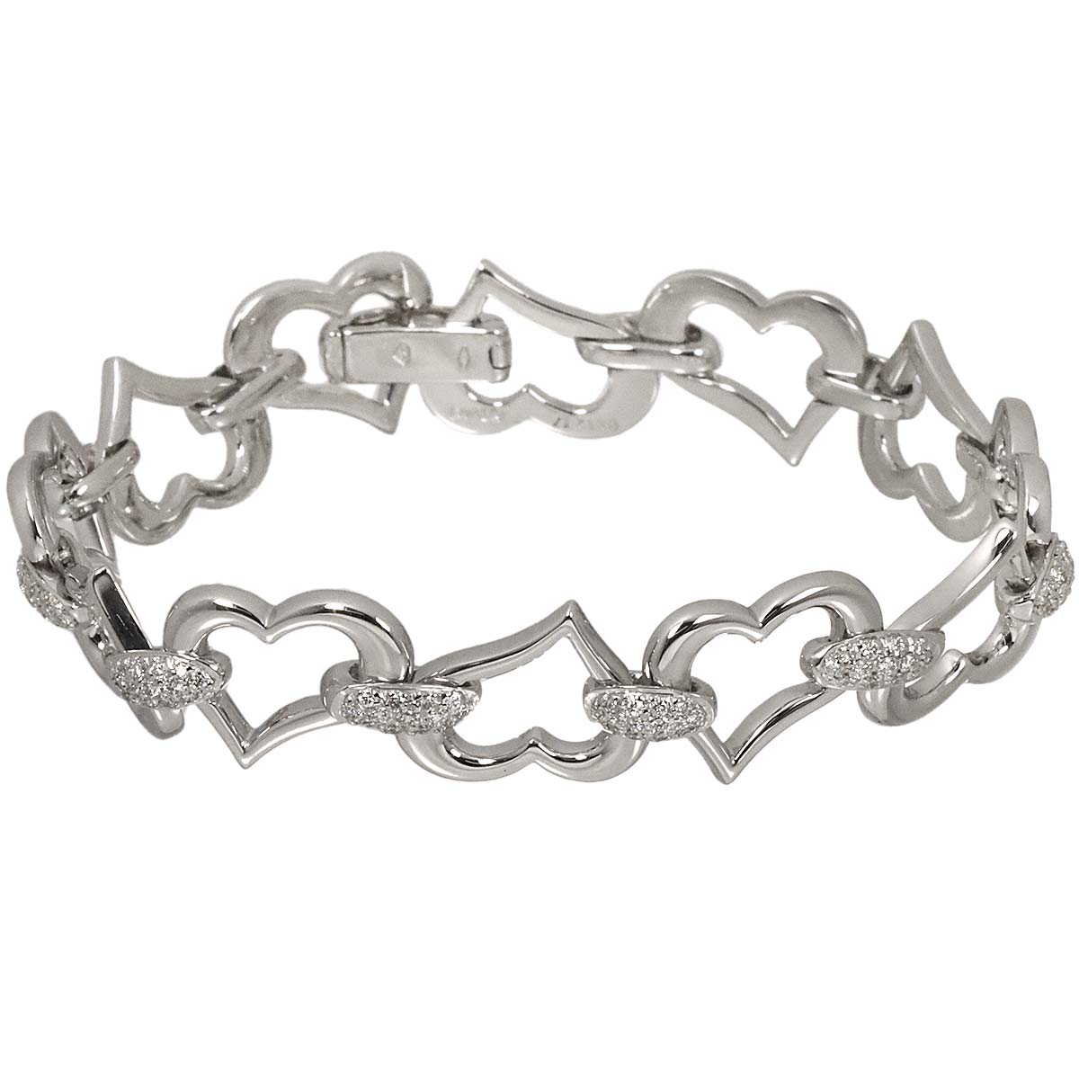 Lime light Diamond Bracelet 18K WG 750