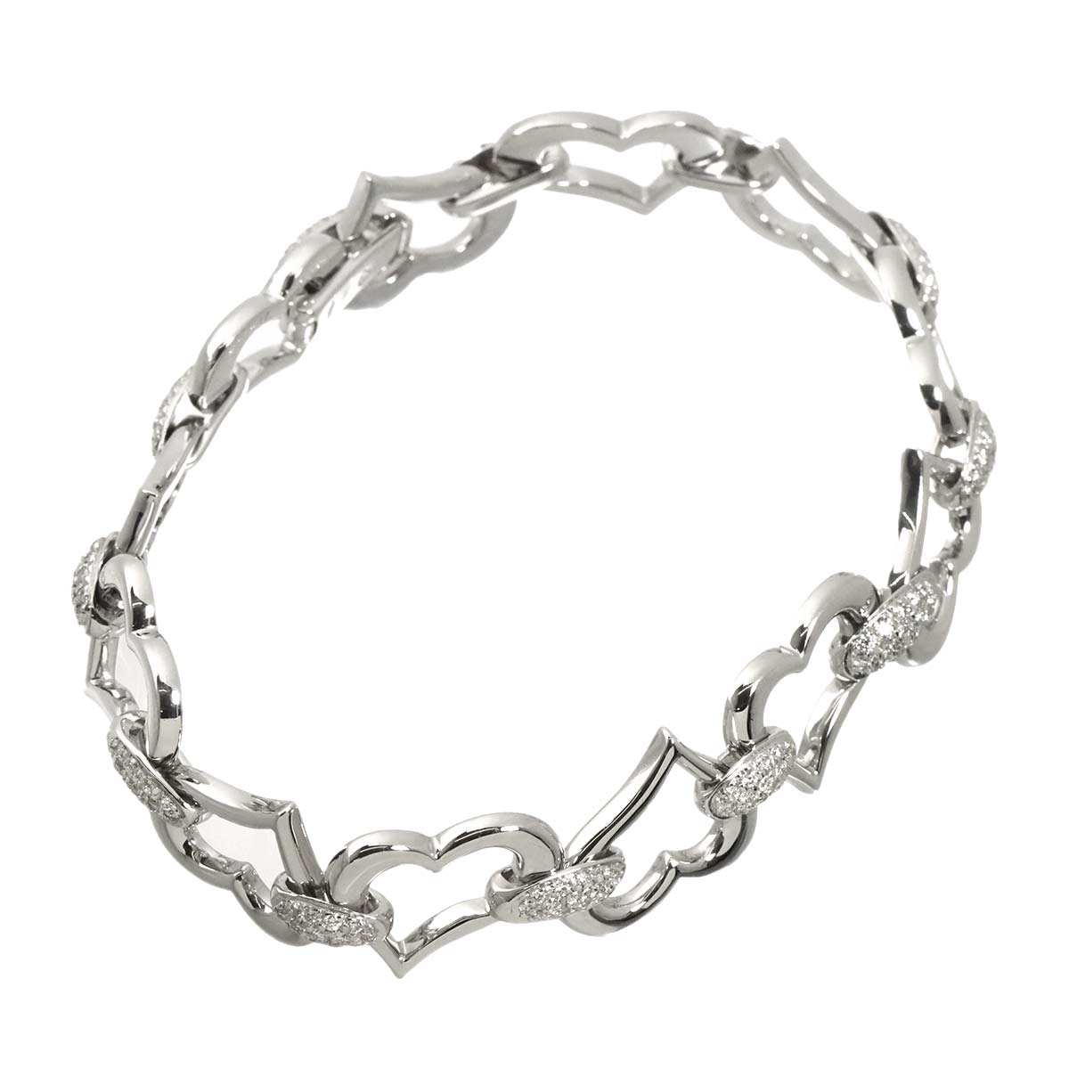Lime light Diamond Bracelet 18K WG 750