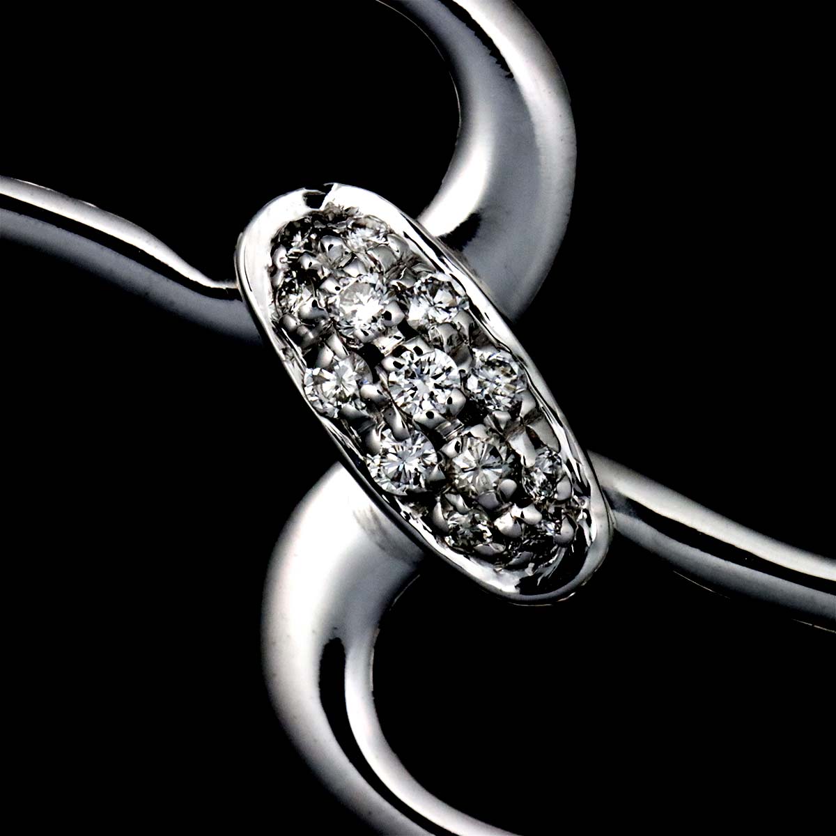 Lime light Diamond Bracelet 18K WG 750