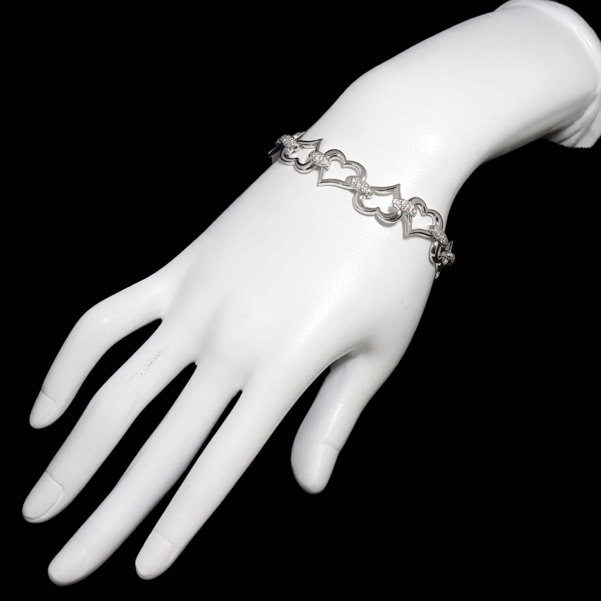 Lime light Diamond Bracelet 18K WG 750