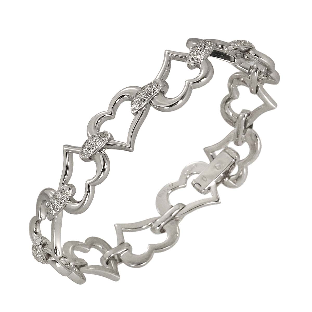 Lime light Diamond Bracelet 18K WG 750