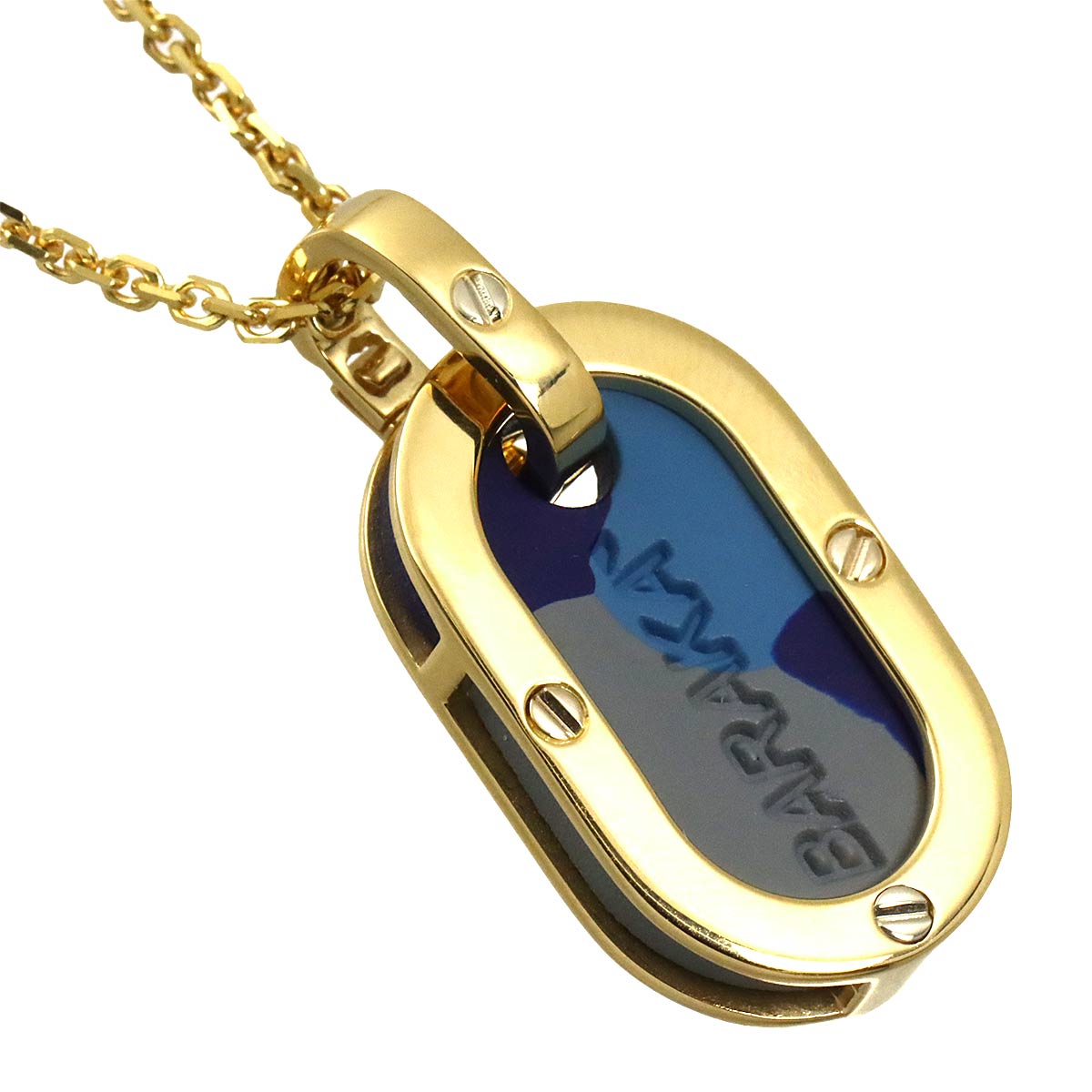 Rubber Necklace 18K Yellow Gold 750