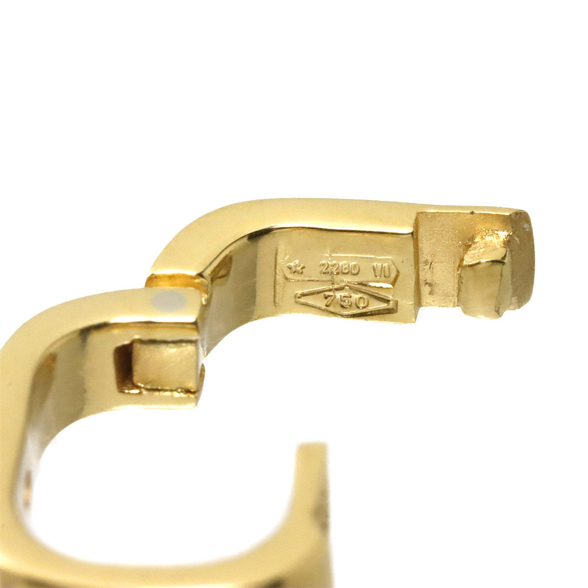 Rubber Necklace 18K Yellow Gold 750