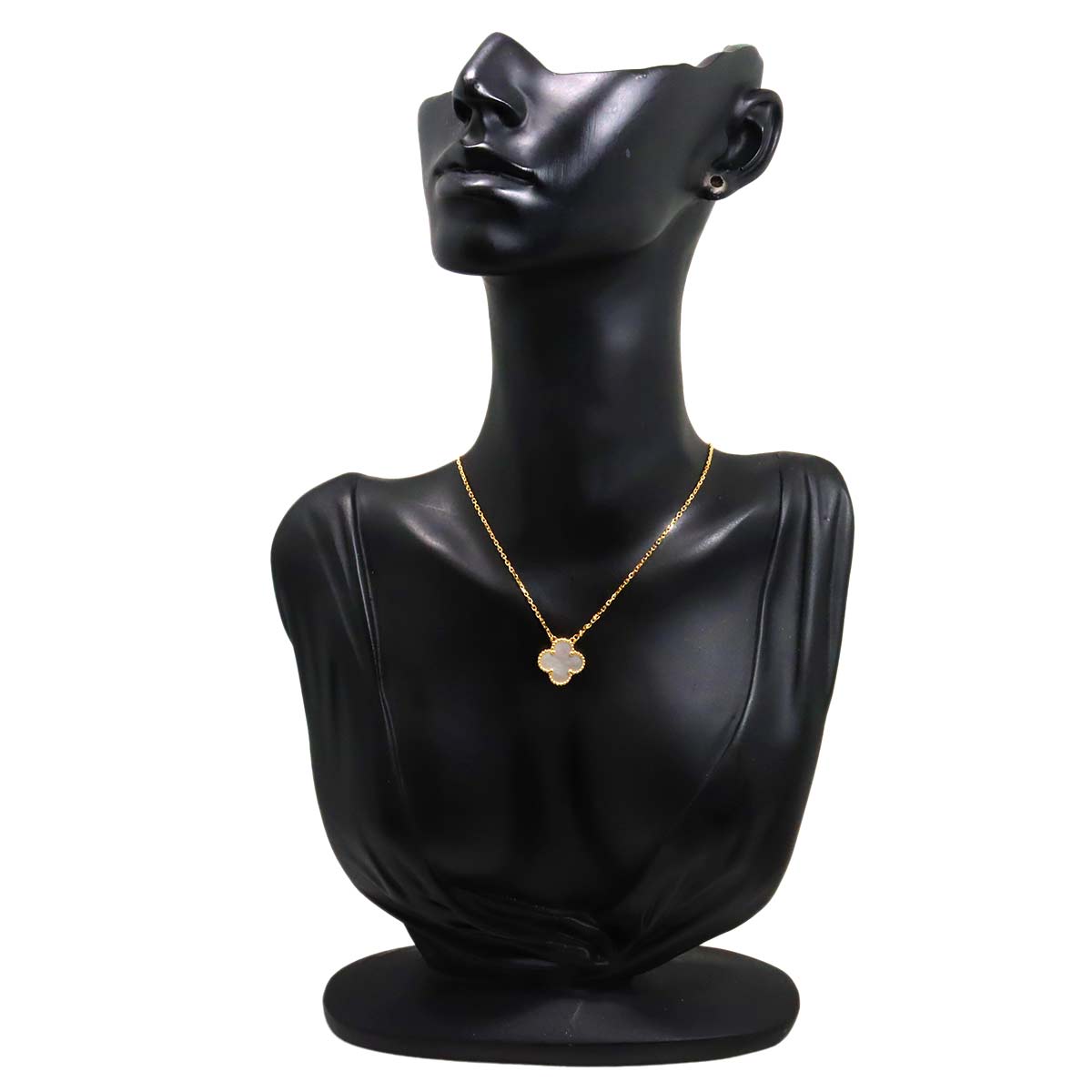 Vintage Alhambra MOP Necklace 18K YG 750