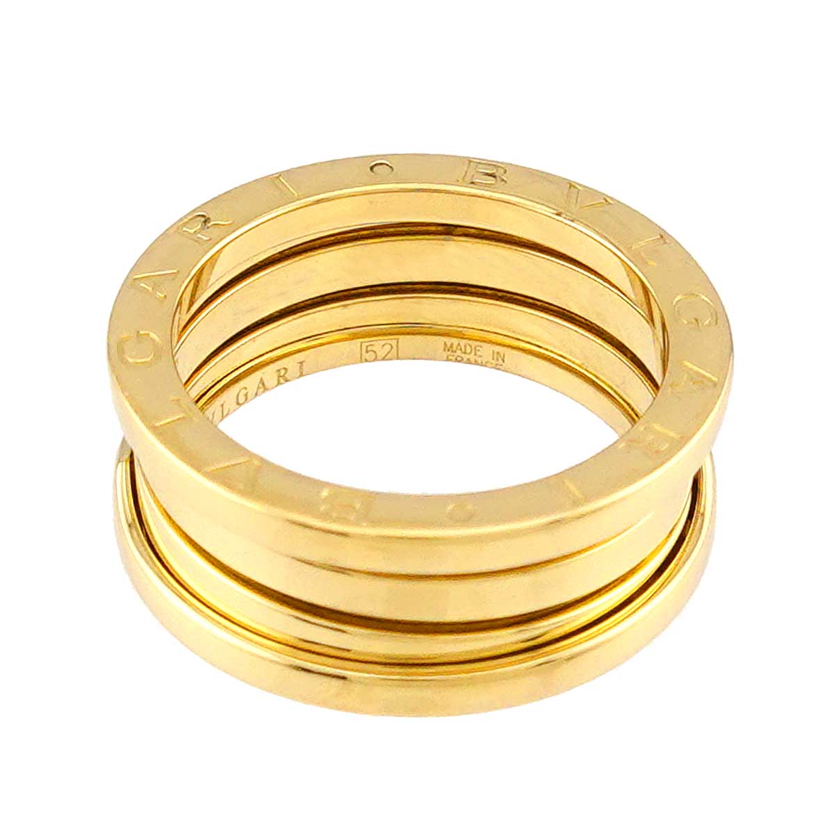 B-ZERO1 3 BAND Ring 18K YG 750 Size52 5.5-5.75(US)