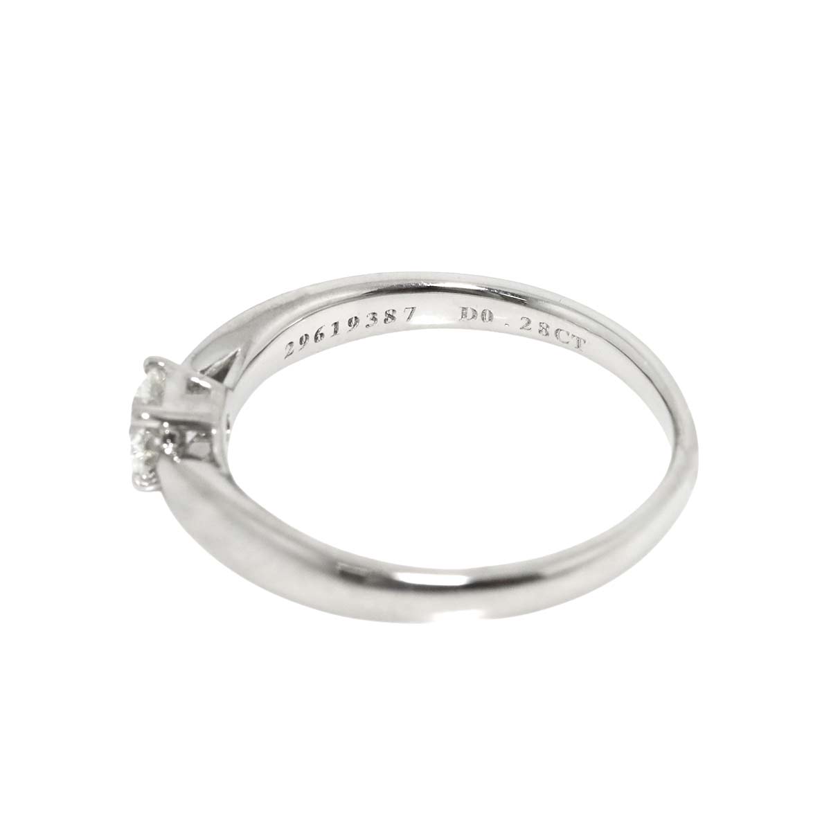 Harmony Ring Diamond 0.28ct Pt Platinum size5.25(US)