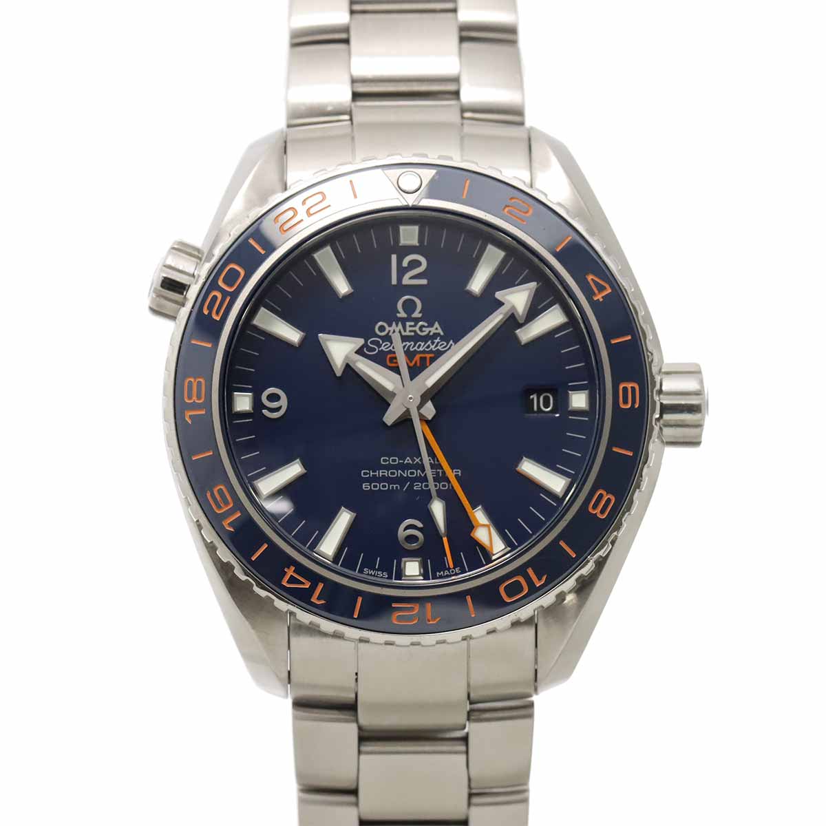Seamaster Planet Ocean 600M GMT 232 30 44 22 03 001 Blue Dial