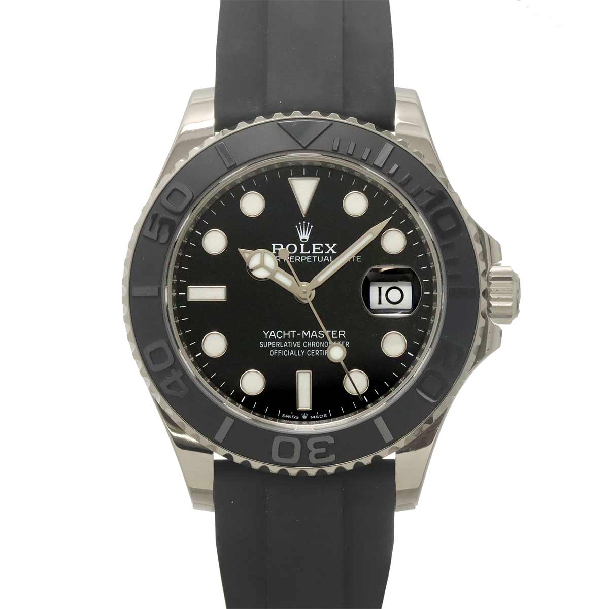 Yacht Master 42 226659 750WG Automatic Black Dial Mens Watch
