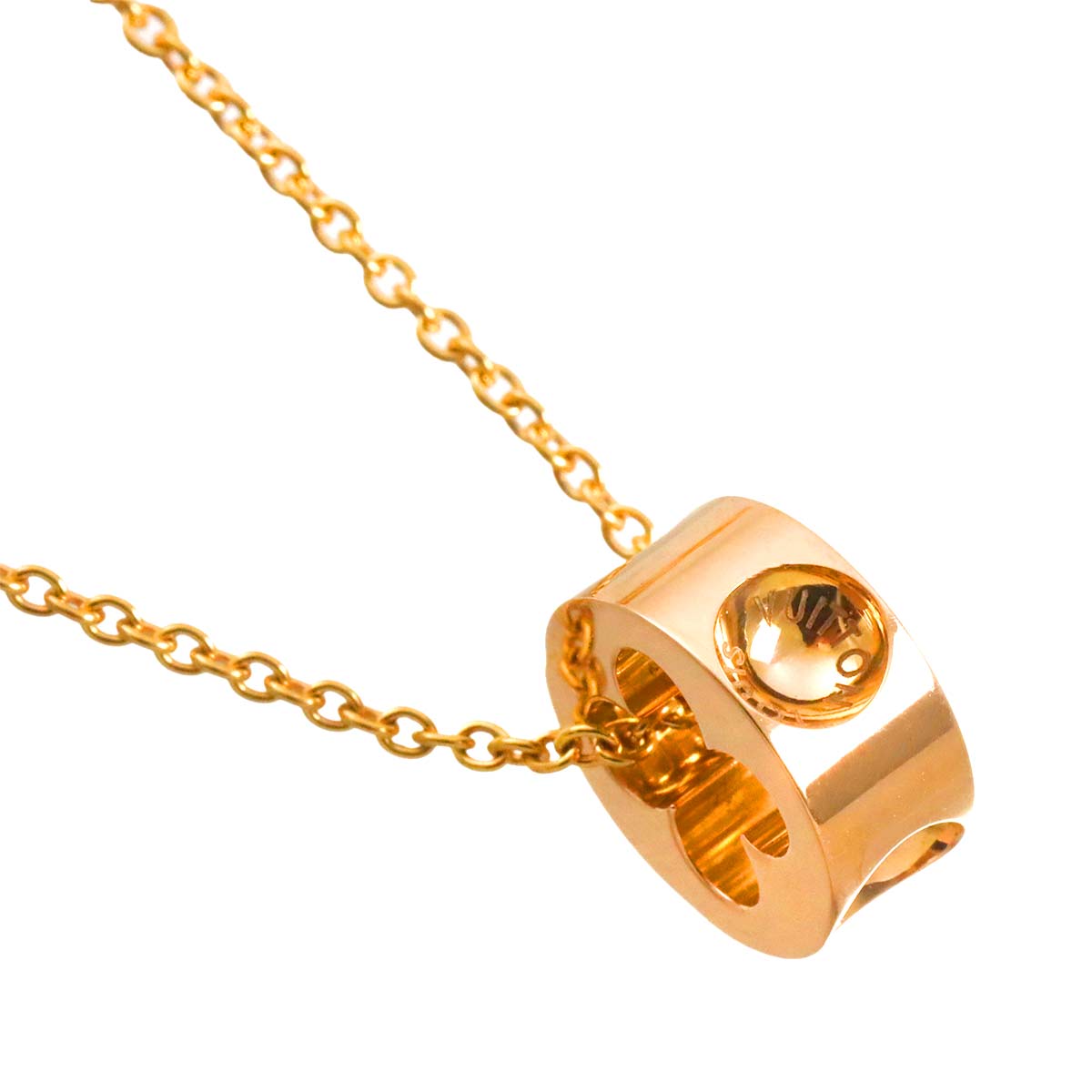 PandanTiff Empreinte Necklace 18K PG 750