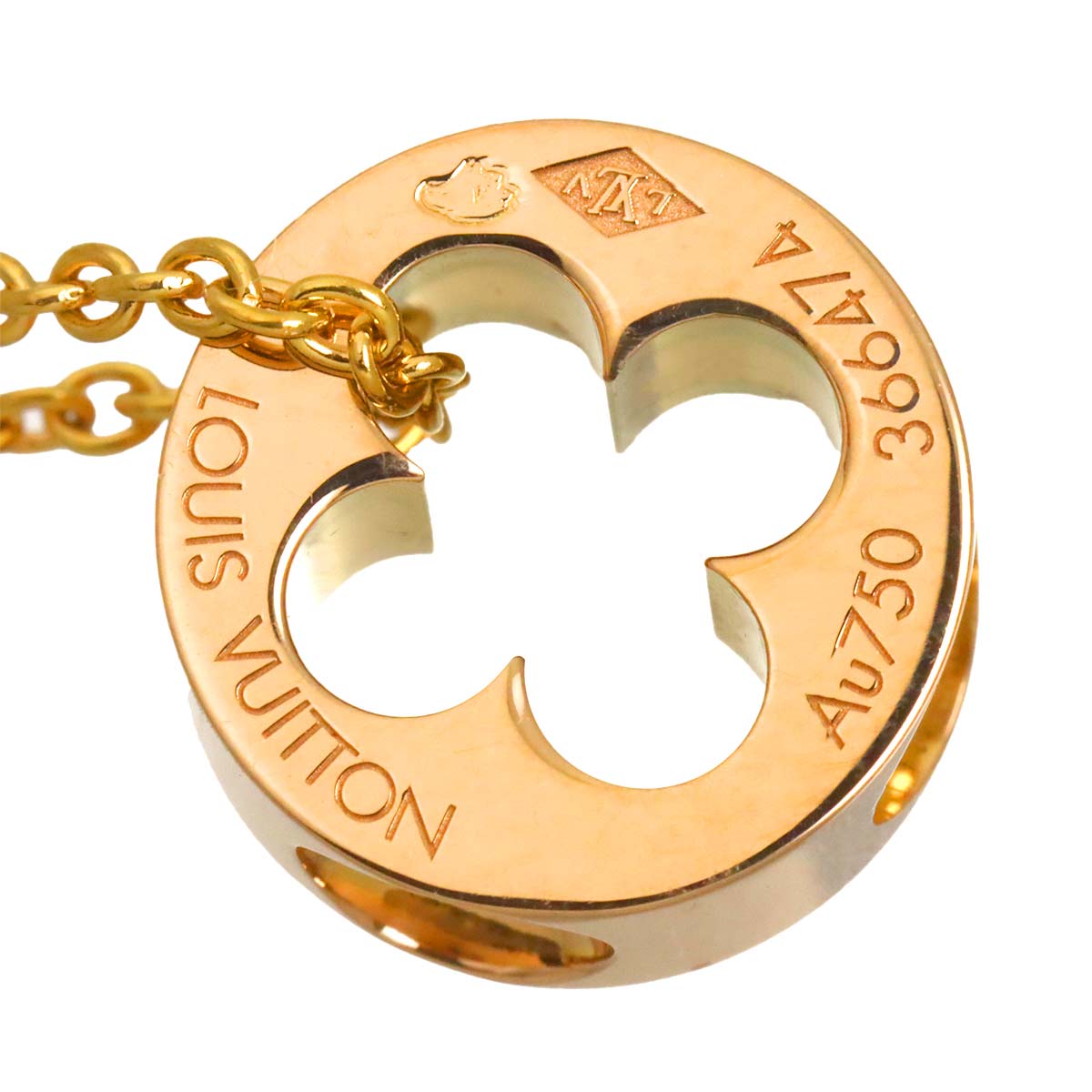 PandanTiff Empreinte Necklace 18K PG 750