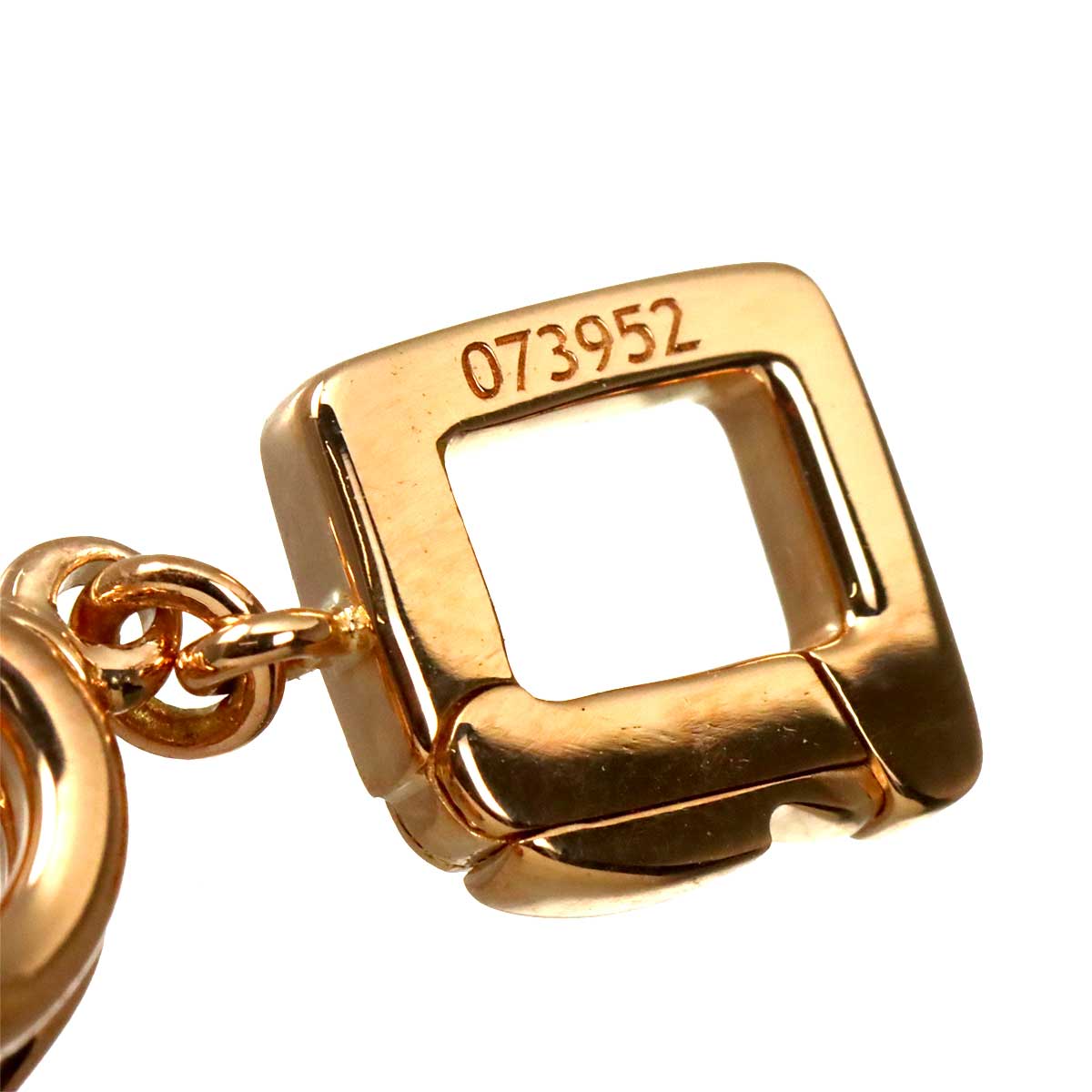 Alma Inca Rose Pendant Top 18K PG 750