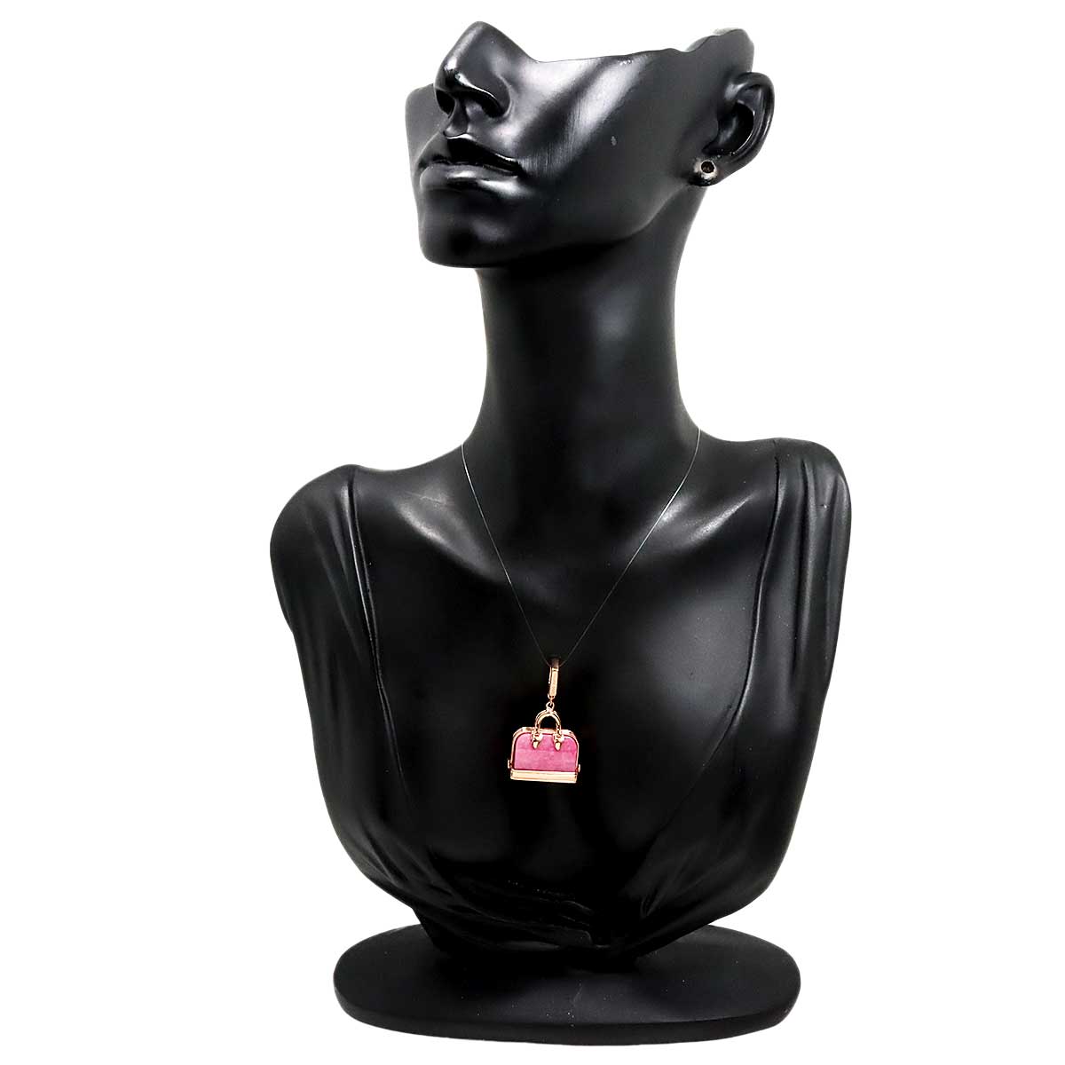 Alma Inca Rose Pendant Top 18K PG 750
