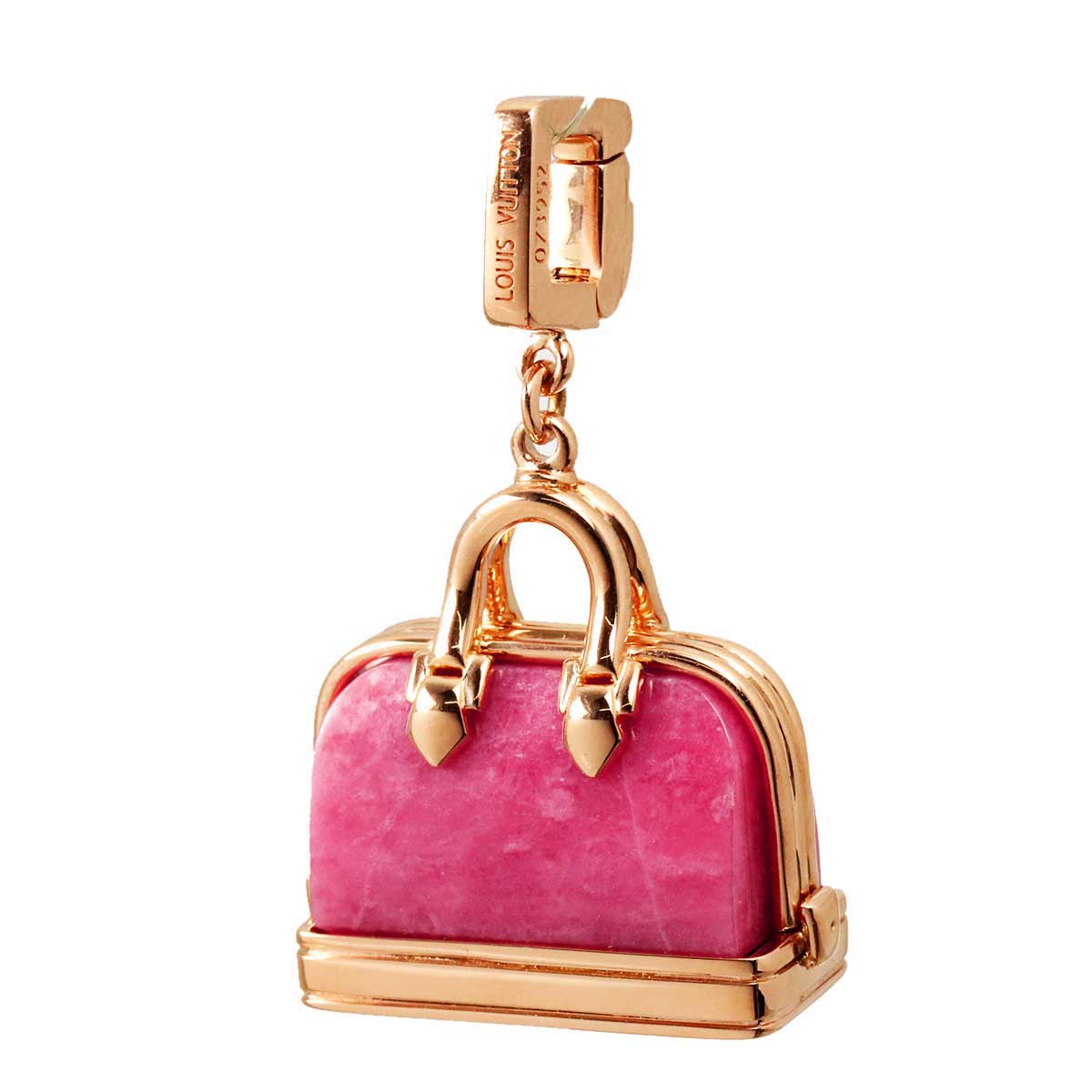 Alma Inca Rose Pendant Top 18K PG 750