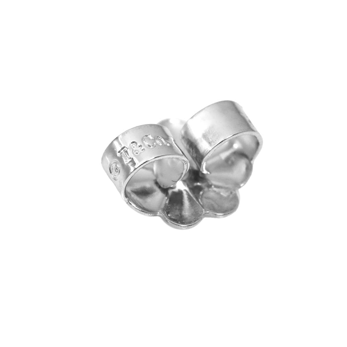 Signature Diamond Earrings Pierced 18K WG 750