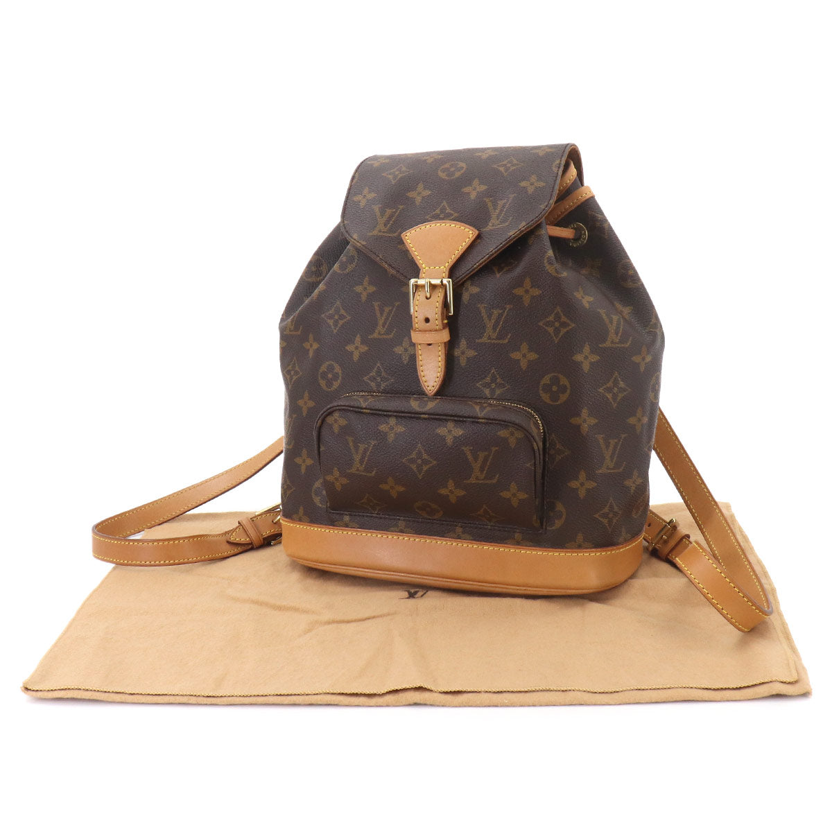 Monogram Montsouris MM Backpack Brown M51136 Purse