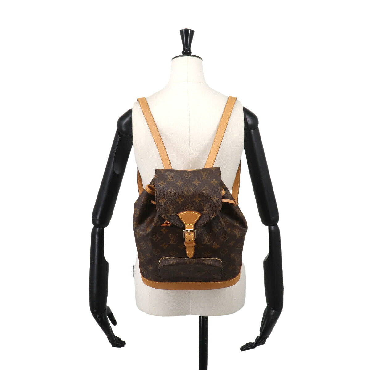 Monogram Montsouris MM Backpack Brown M51136 Purse