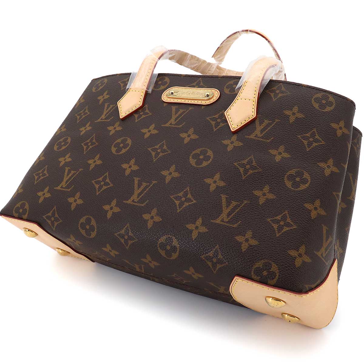 Monogram Wilsher PM Hand Bag Brown M45643 Purse