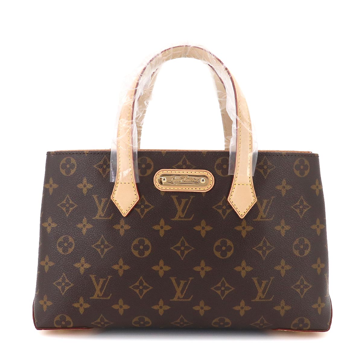 Monogram Wilsher PM Hand Bag Brown M45643 Purse