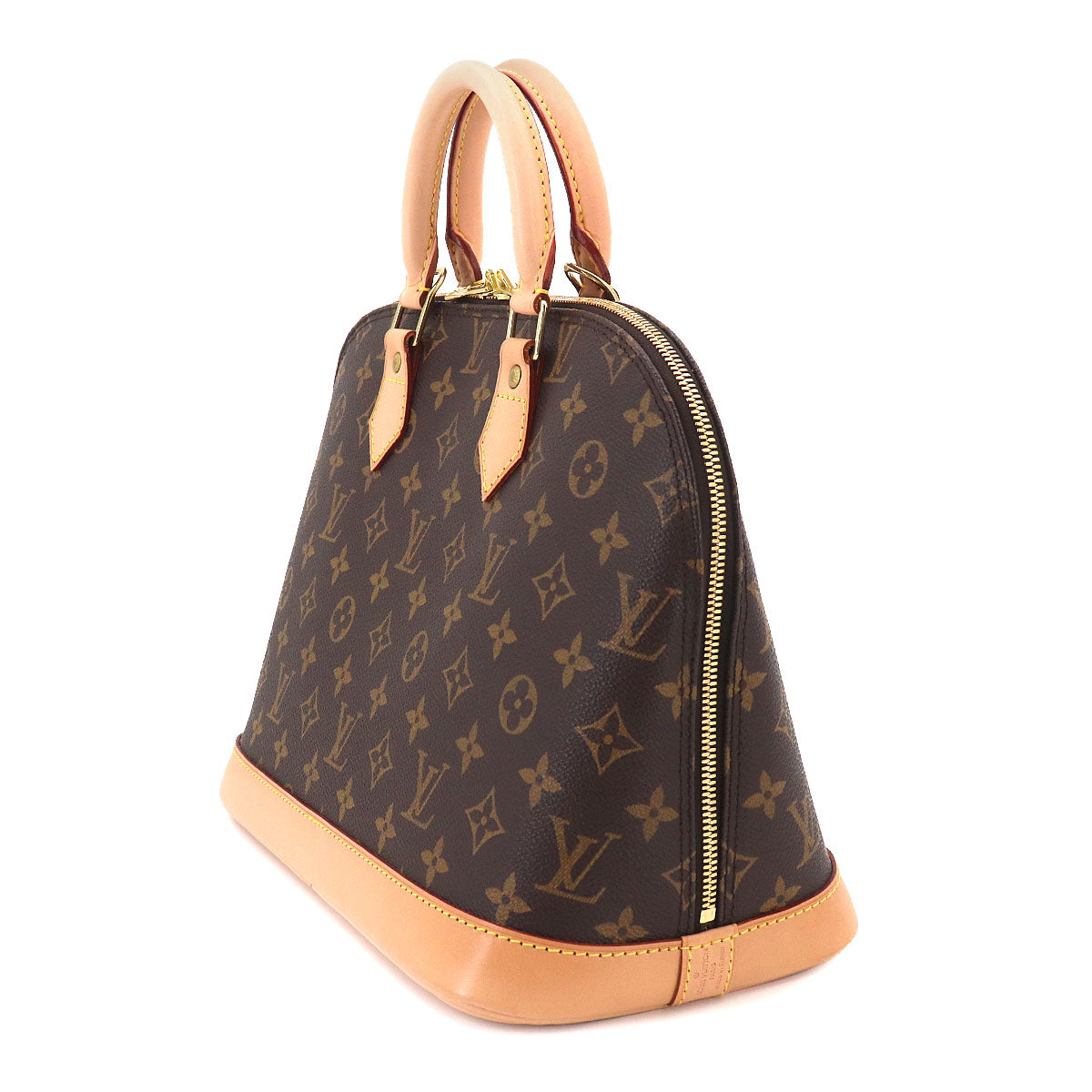 Monogram Alma Hand Bag Brown M51130 Purse