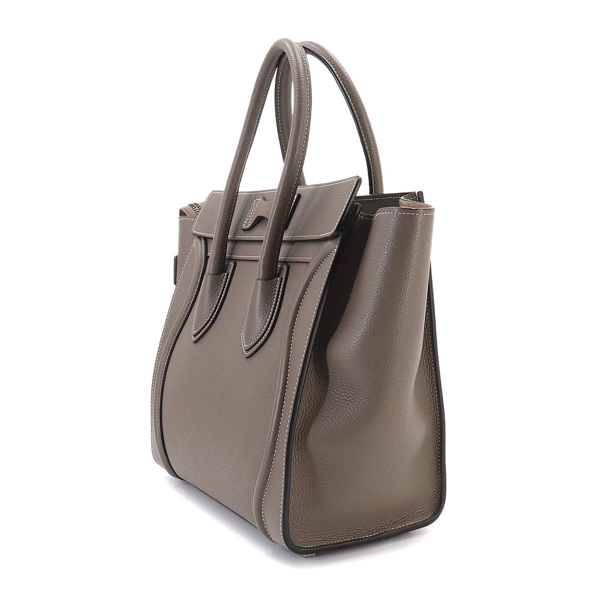 Luggage Micro Shopper Hand Bag Leather Souris 189793 Purse