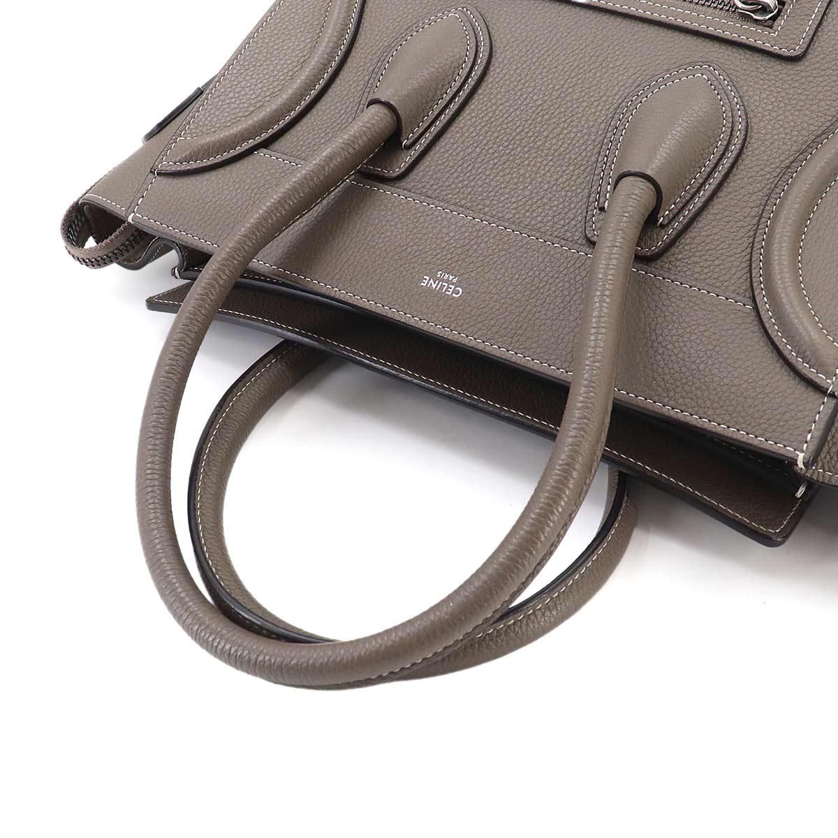 Luggage Micro Shopper Hand Bag Leather Souris 189793 Purse