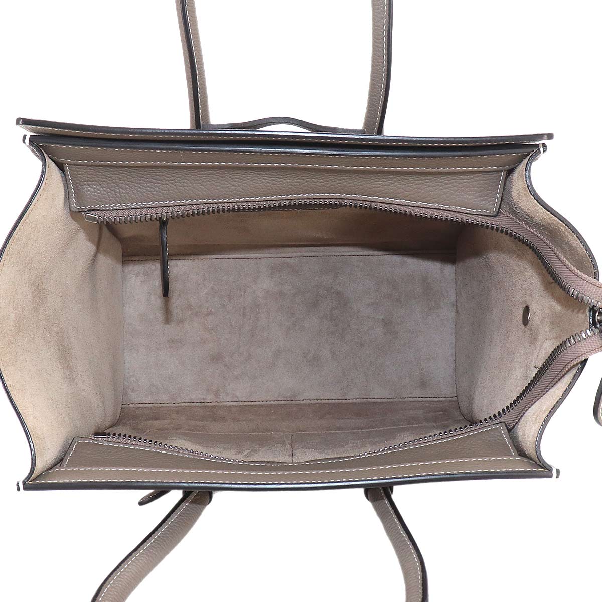 Luggage Micro Shopper Hand Bag Leather Souris 189793 Purse