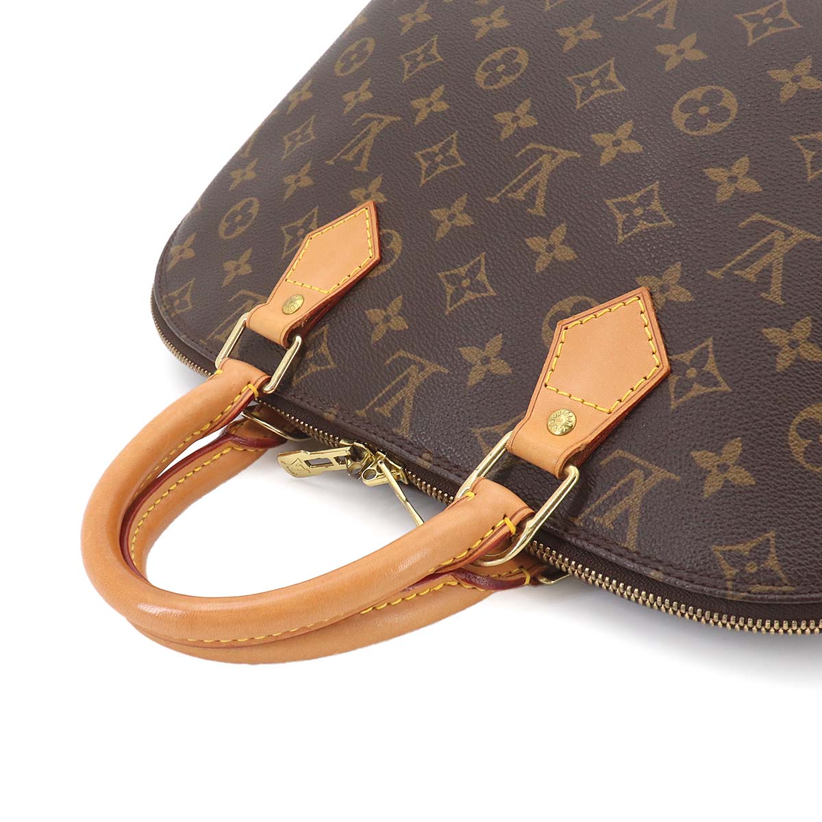 Monogram Alma Hand Bag Brown M51130 Purse
