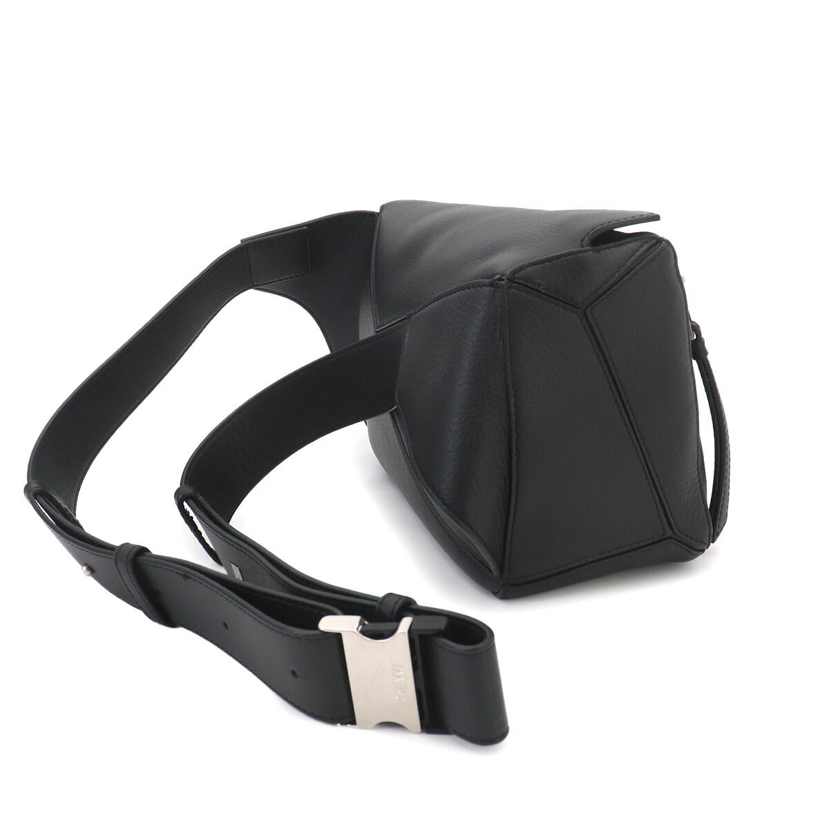 Pazzle Edge Small BumBag Leather Black B510P35X09 Crossbody Bag